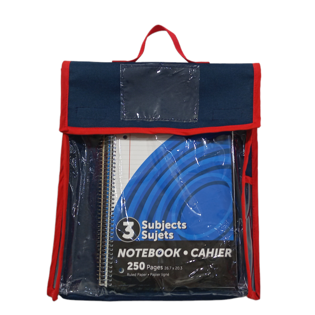 Full Front Clear Display School Pouch